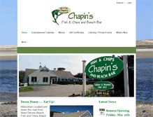 Tablet Screenshot of chapinsfishandchips.com